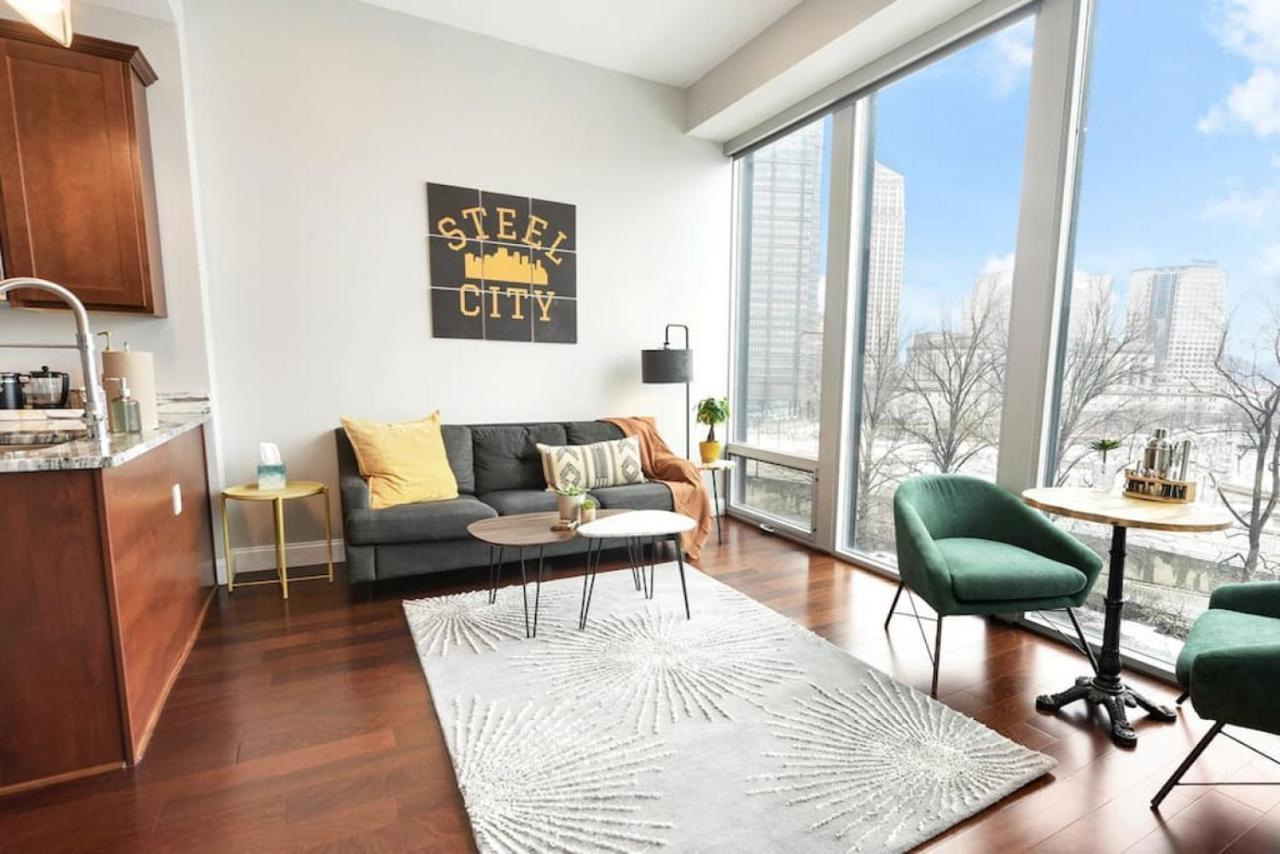 Hostwise Stays - The Washington At Chatham - Free Parking, Private Gym, Skyline Views! Pittsburgh Eksteriør billede