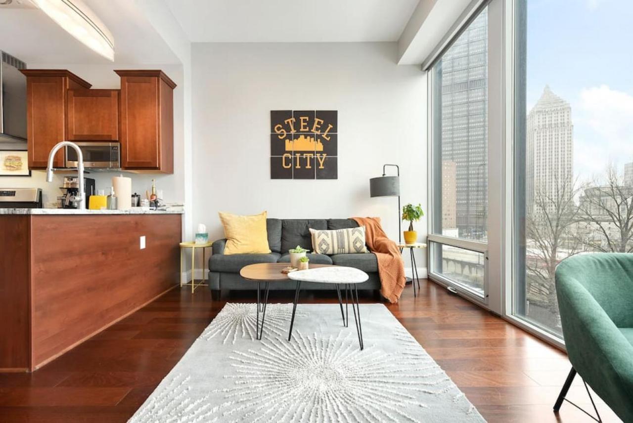 Hostwise Stays - The Washington At Chatham - Free Parking, Private Gym, Skyline Views! Pittsburgh Eksteriør billede